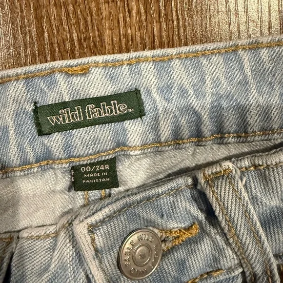 Wild fable jeans women size 00 - Picture 4 of 4